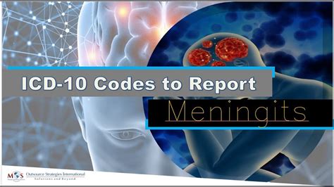 code icd 10 meningitis